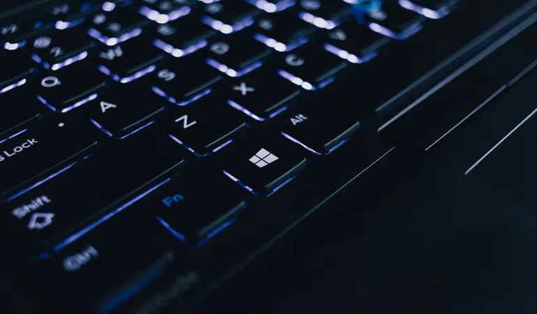 Laptop keyboard